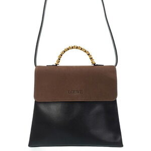 LOEWE Velzquez Leather Shoulder Bag Handbag Bag